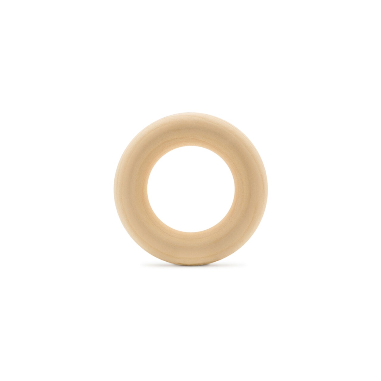 Round wooden 2025 craft rings